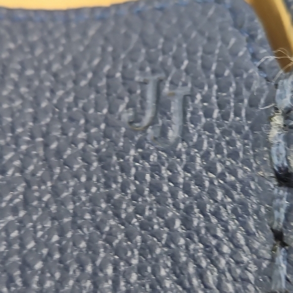 Janie And Jack Boy Connor Navy Leather New Driving Shoes Dress Kid Size 10 - Picture 4 of 15